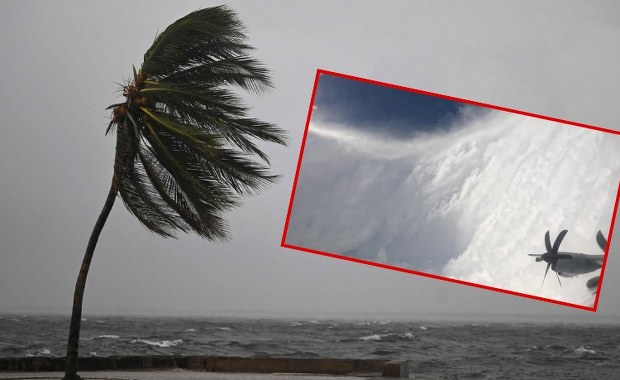 Wlecieli w oko huraganu Melissa. Brakuje słów, oglądając te nagrania