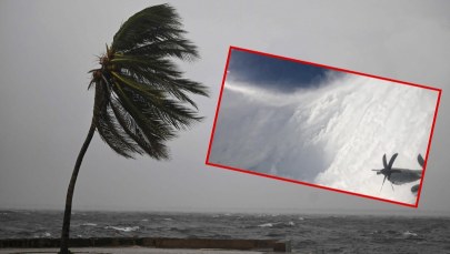 Wlecieli w oko huraganu Melissa. Brakuje słów, oglądając te nagrania