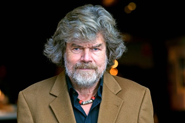 Włoch Reinhold Messner, legenda himalaizmu /HORST OSSINGER  /PAP/EPA
