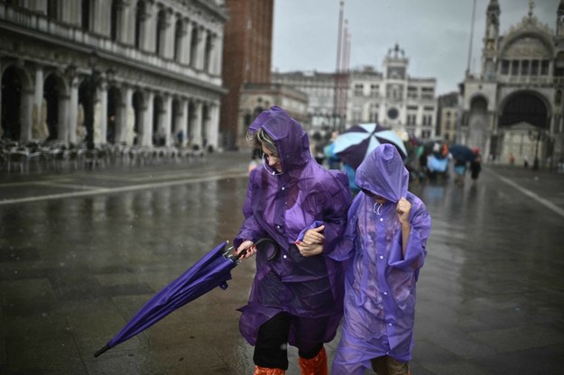 Włochy, 5 września 2024. Plac św. Marka pod wodą /MARCO BERTORELLO/AFP/East News /East News