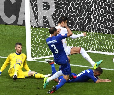 Włochy - Hiszpania 2-0 w 1/8 finału Euro 2016