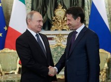 Włochy zapraszają Putina. "Bardzo ciepłe" relacje