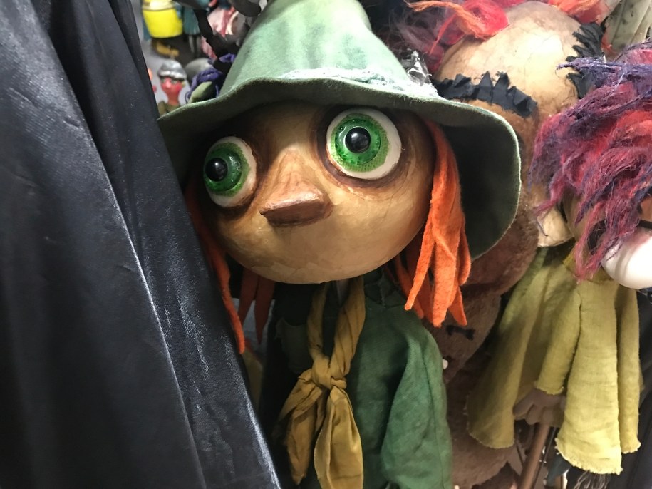 Włóczykij nie spuścił oka z naszego dziennikarza przez całą wizytę /Michał Dobrołowicz /RMF FM