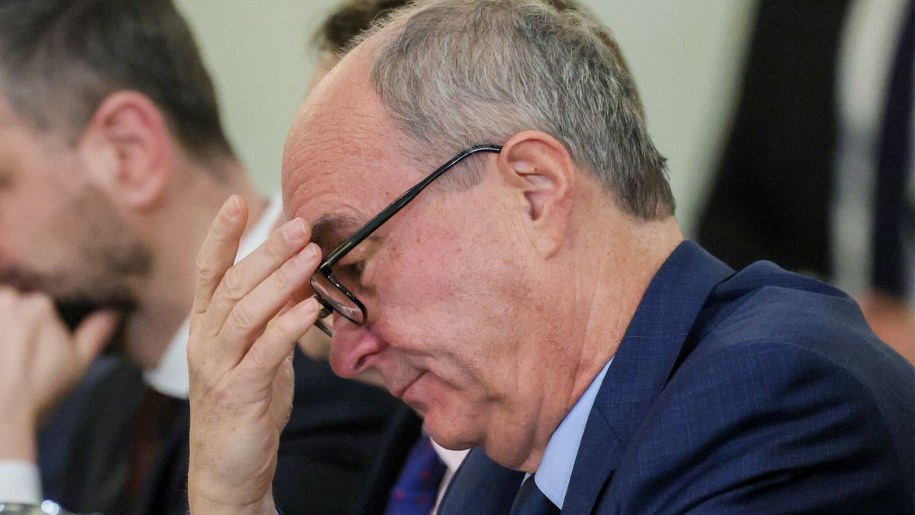 Włodzimierz Czarzasty podczas posiedzenia RBN /Wojciech Olkusnik/East News /East News