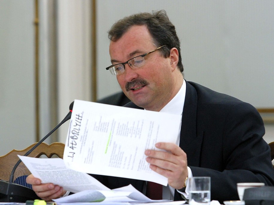 Włodzimierz Czarzasty przed komisją śledczą ds. afery Rywina /Tomasz Gzell    /PAP