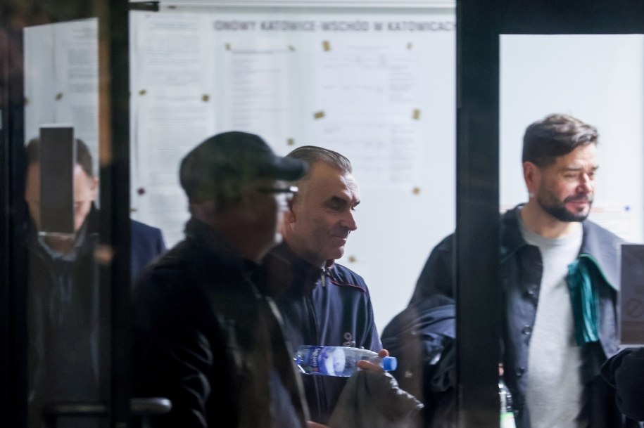 Włodzimierz Karpiński w siedzibie Sądu Rejonowego Katowice-Wschód /Zbigniew Meissner /PAP