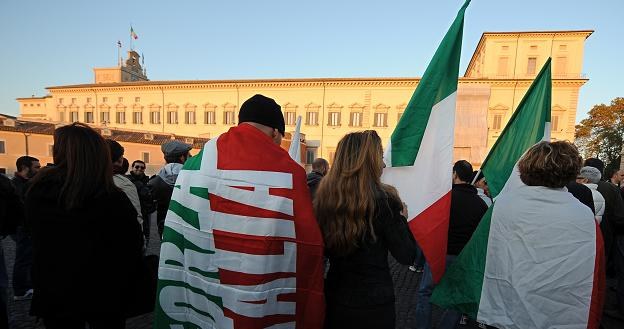 Włosi zareagowali przeważnie pozytywnie na zmianę rządu /AFP