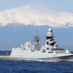 Włoska fregata płynie w kierunku Cypru. Odpowiedź na atak dronowy Iranu