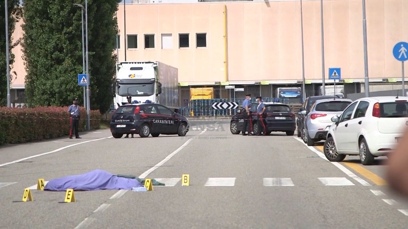 Włoski działacz związkowy zabity podczas manifestacji /PAP/EPA/Luca Perillo/Alanews /PAP