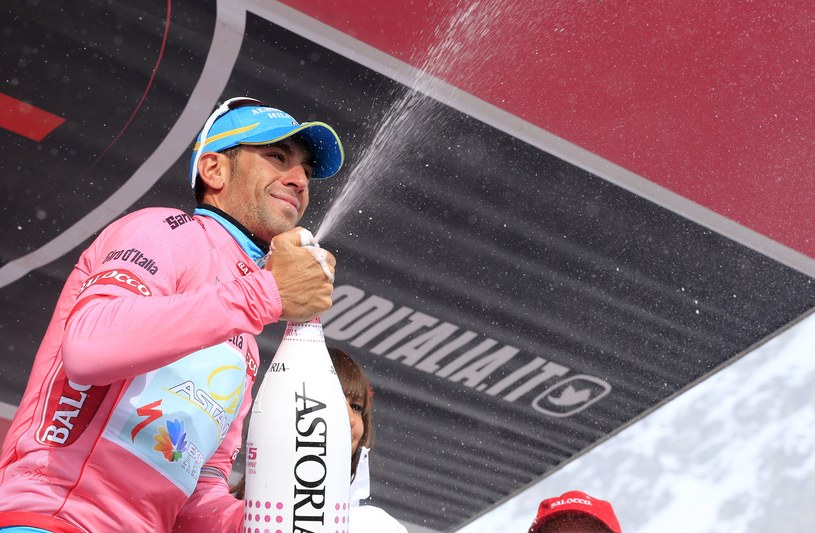 Włoski kolarz Vincenzo Nibali /AFP