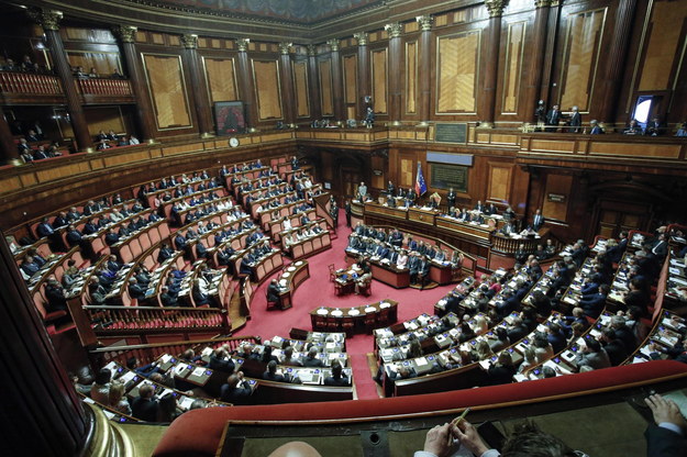 Włoski parlament /GIUSEPPE LAMI /PAP/EPA