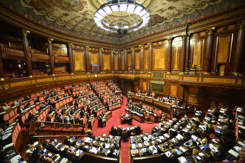 Włoski Senat /AFP
