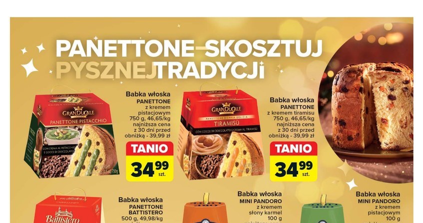 Włoskie święta w Polsce? Carrefour zaprasza na Panettone! /Carrefour Polska /INTERIA.PL