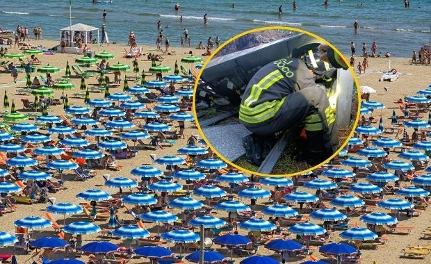 Włoskie wybrzeże spustoszone przez żywioł. Zalane ulice i tunele