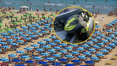 Włoskie wybrzeże spustoszone przez żywioł. Zalane ulice i tunele