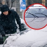 Włóż wieczorem pod wycieraczki samochodowe, a nie przymarzną do szyby. Rano oszczędzisz dużo czasu