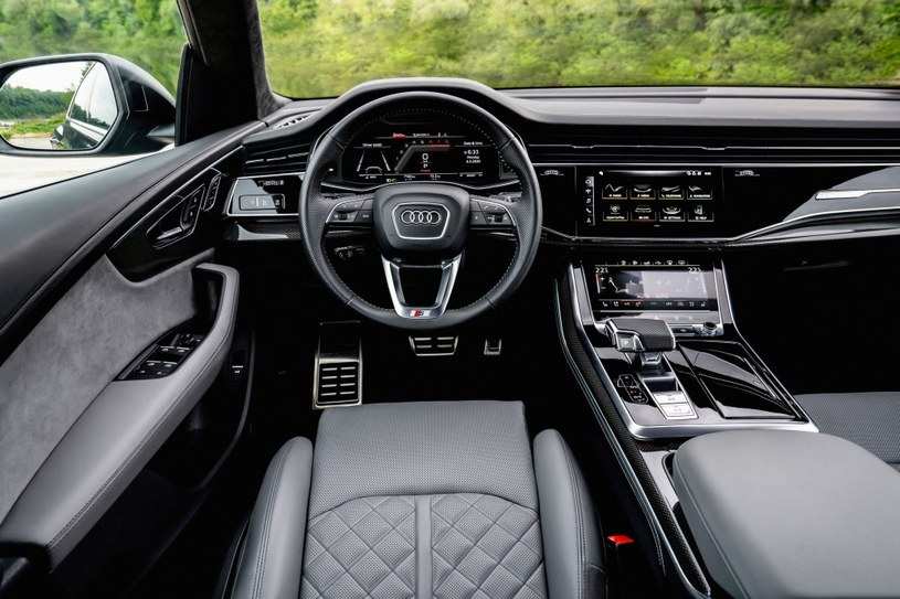 Wnętrze Audi SQ8 /Informacja prasowa