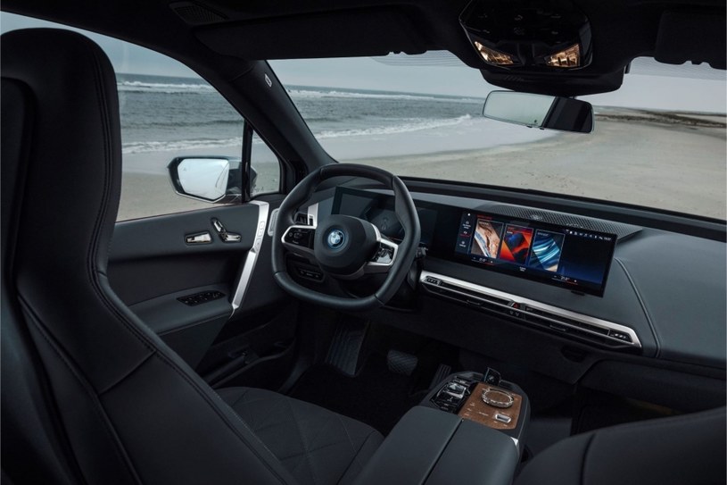 Wnętrze BMW iX M60. /Informacja prasowa