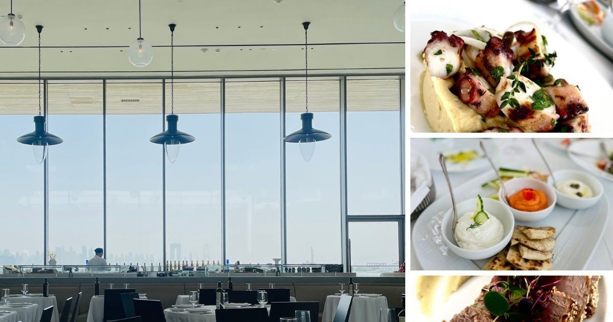 Wnętrze i sposób podania dań w restauracji "Milos" utrzymane są w minimalistycznej stylistyce /Agnieszka Maciaszek /archiwum prywatne