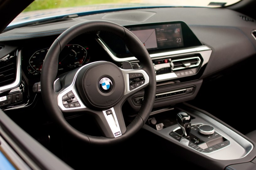 Wnętrze nowego BMW Z4 M40i /Rafał Pilch /INTERIA.PL