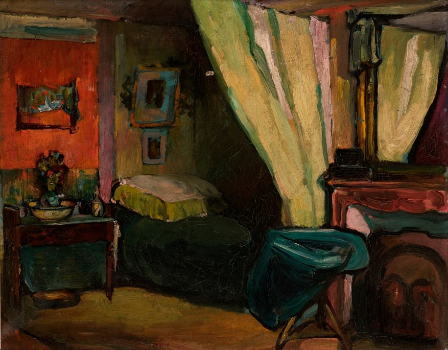 "Wnętrze pokoju", Karol Maszkowski /MNK /