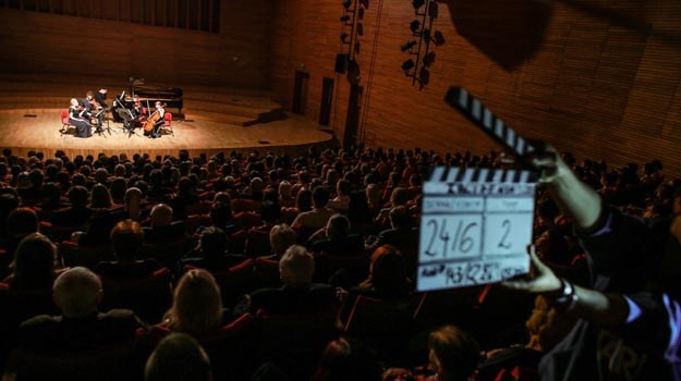 Wnętrze sali koncertowej Akademii Muzycznej w Katowicach - fot. Studio Filmowe TOR /materiały dystrybutora