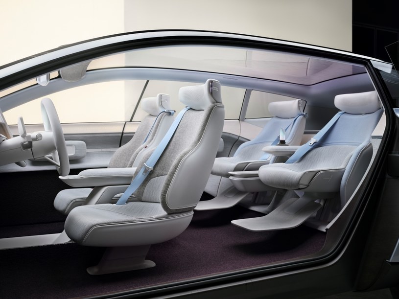 Wnętrze Volvo Concept Recharge /Informacja prasowa