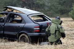 Woda jak beton, czyli szkolenie pirotechników