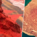 Woda jak krew i marsjańskie krajobrazy. Niezwykły widok na Ormuz