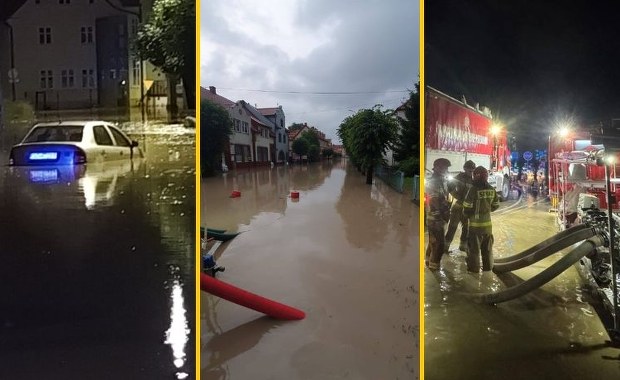 Woda na ulicach i w sklepach. Dramat w kilku miejscowościach [WIDEO]