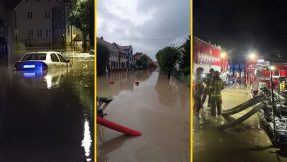Woda na ulicach i w sklepach. Dramat w kilku miejscowościach [WIDEO]
