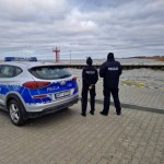 Frombork Woda z Zalewu Wiślanego zalewa Frombork i Suchacz. Strażacy w akcji