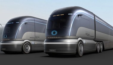 Wodorowe ciężarówki od Hyundaia będą wyglądały jak superszybkie pociągi