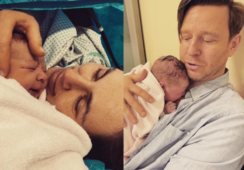 Wojciech Błach został ojcem! fot. Instagram (instagram.com/agagizablach) /Instagram