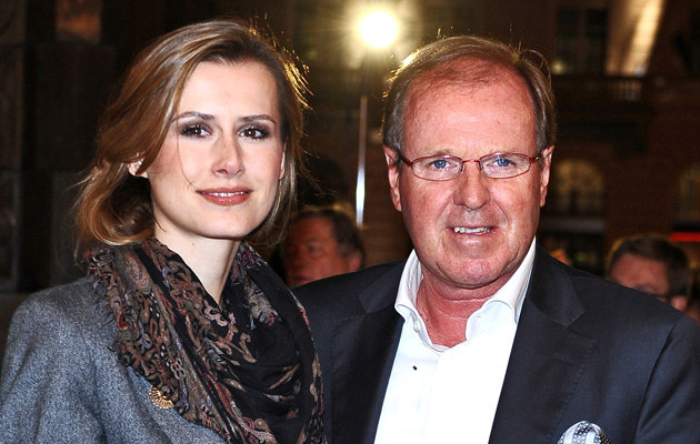 Wojciech Fibak z żoną Olgą /Andras Szilagyi /MWMedia