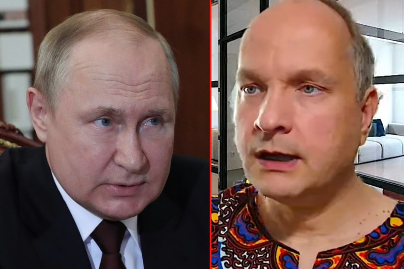 Wojciech Glanc uważa, że Putin jest "podstawiony". Dlaczego? /MIKHAEL KLIMENTYEV/SPUTNIK/KREMLIN POOL /YouTube