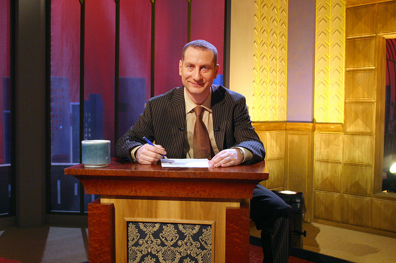 Wojciech Jagielski był prowadzącym jednosezonowego teleturnieju "Wielka draka o dzieciaka". /AKPA