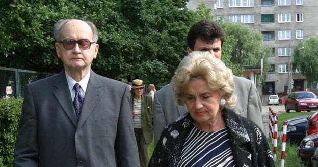 Wojciech Jaruzelski i Barbara Jaruzelska /Maciej Macierzyński /Reporter