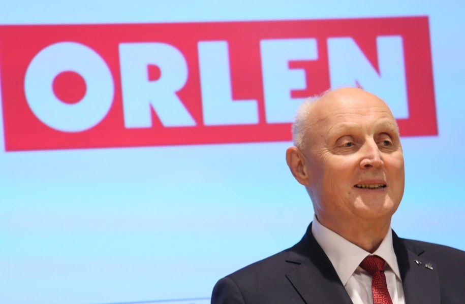 Wojciech Jasiński jeszcze jako prezes Orlenu / 	Leszek Szymański    /PAP