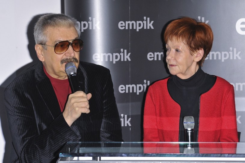 Wojciech Karolak i Maria Czubaszek /Zawadzki /Reporter
