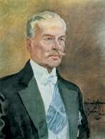 Wojciech Kossak, Portret prezydenta Ignacego Mościckiego, 1933 /Encyklopedia Internautica