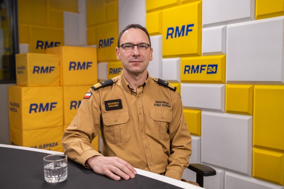 Wojciech Kruczek, Komendant Główny PSP /Marcin Suchmiel /RMF FM