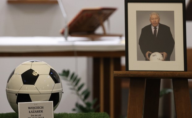 Wojciech Łazarek spoczął na cmentarzu św. Rocha w Łodzi