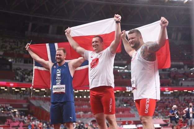 Wojciech Nowicki zdobył złoty medal, a Paweł Fajdek brązowy / 	Leszek Szymański    /PAP