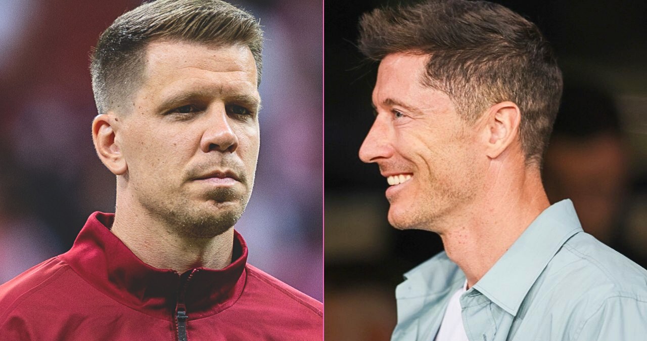 Wojciech Szczęsny, Robert Lewandowski /FORUM /AKPA