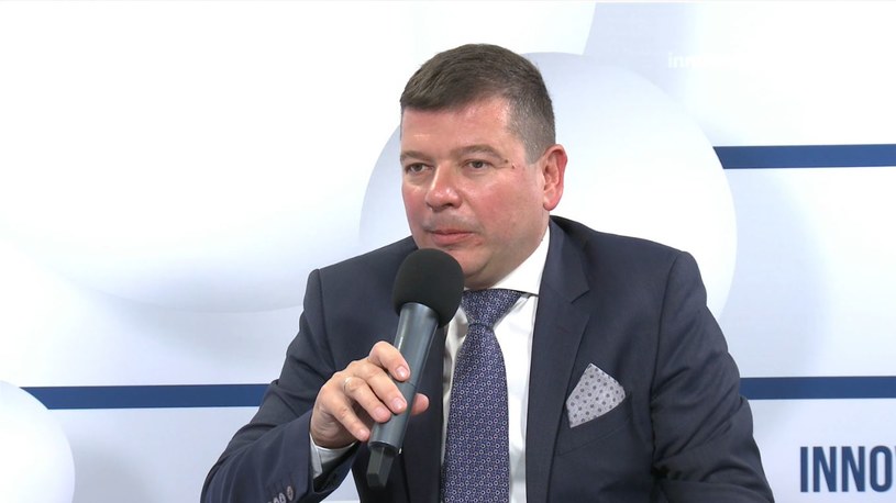 Wojciech Trojanowski, członek zarządu firmy Strabag /INTERIA.PL