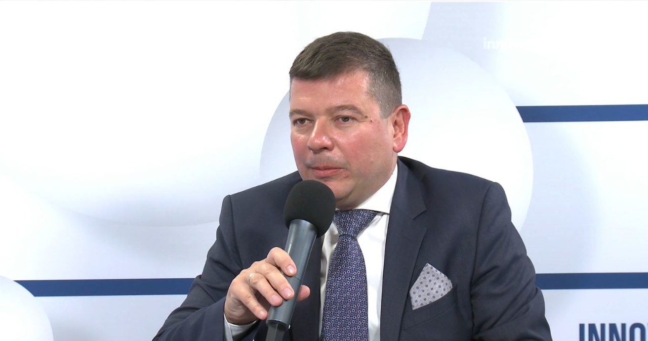 Wojciech Trojanowski, członek zarządu firmy Strabag /INTERIA.PL