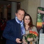 Wojciech Wysocki z żoną na premierze książki Piotra Gąsowskiego!