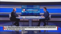 Wojciechowski w "Gościu Wydarzeń" o nowych propozycjach ws. Zielonego Ładu: Dobre zmiany dla rolników
