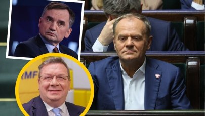 Wójcik: Tusk chce widzieć Ziobrę zakutego w kajdanki
